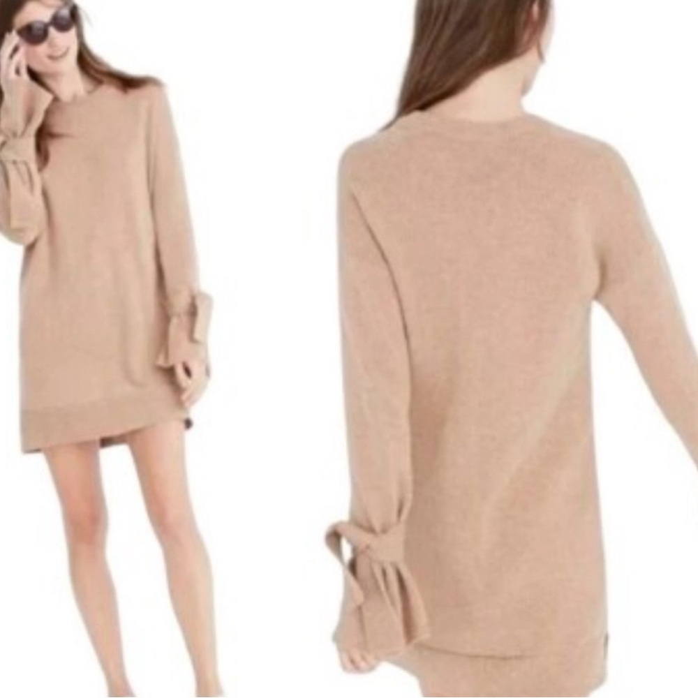 Madewell Cozy Tan Knit Sweater